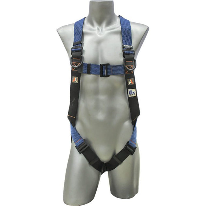 2 Point Full Body Harness with Adjustable Shoulder & Thigh Straps plus D Rings