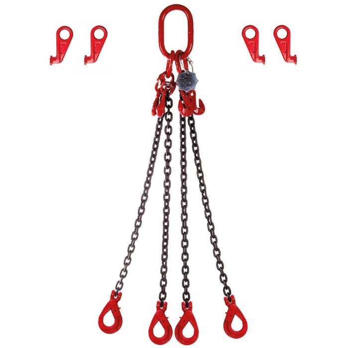 40ft Container Lifting Chain Sling with choice of hooks